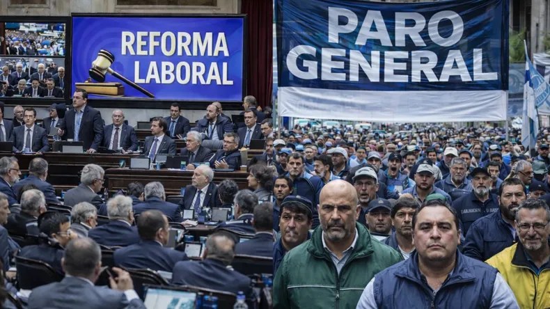 Diputados debate la reforma laboral en medio del paro general de la&nbsp;CGT