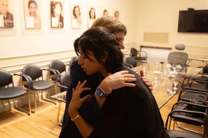 Marcha frente al Congreso en apoyo al nuevo régimen&nbsp;juvenil