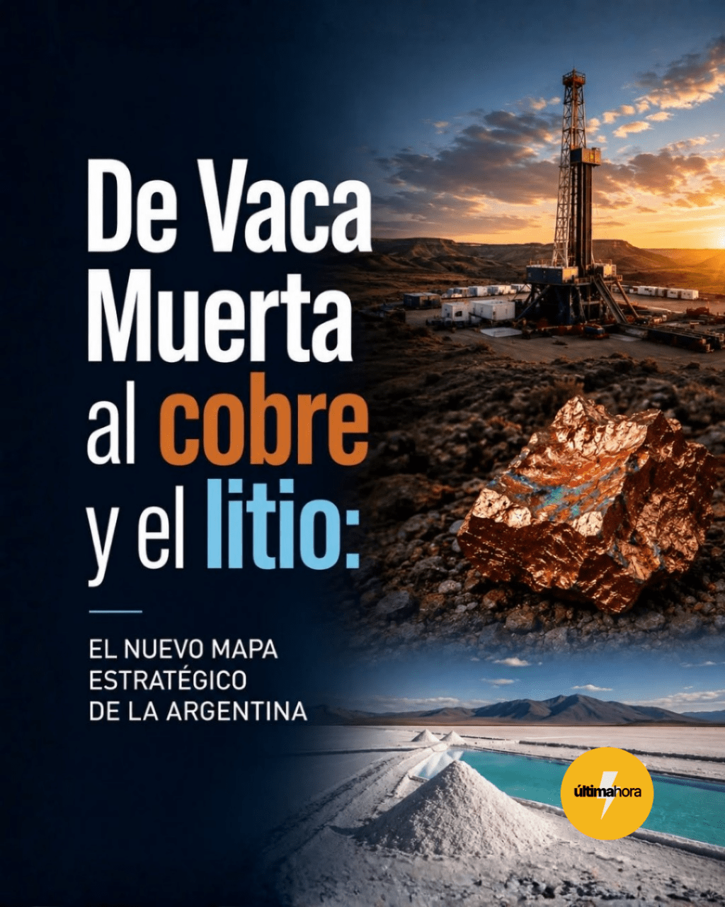 De Vaca Muerta al cobre y el litio: el nuevo mapa estratégico de la Argentina